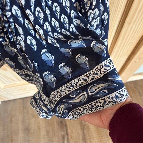 Joie Solstice Silk Boho Romper. Size Medium. - Picture 12 of 14